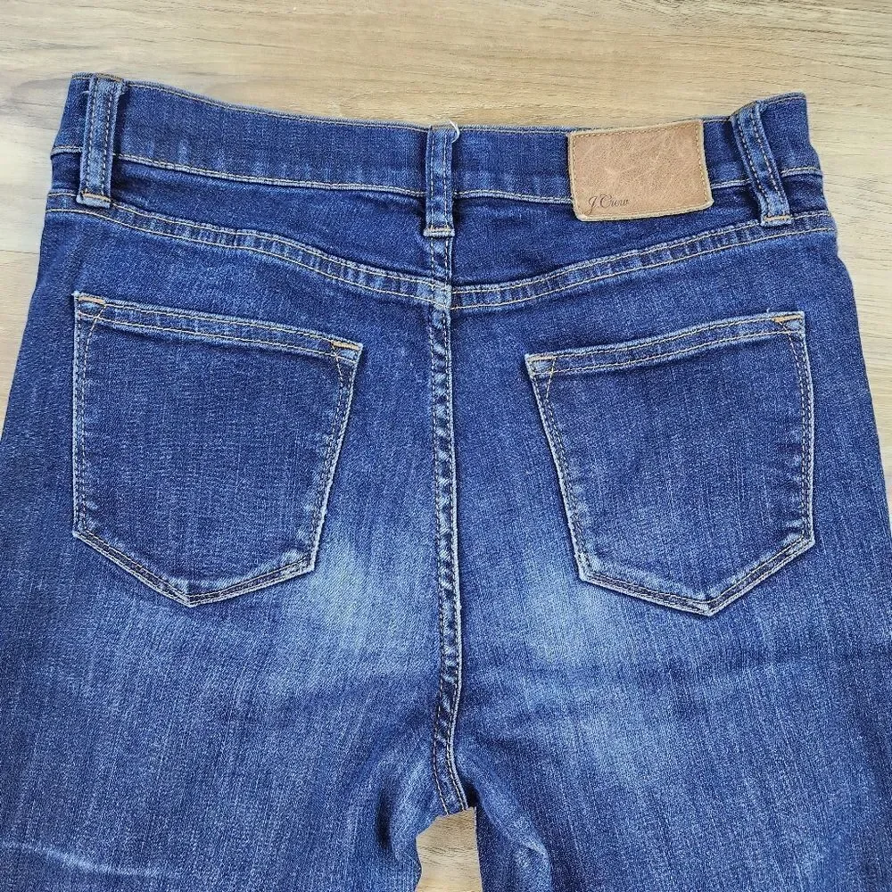 🔹️J. Crew Blue The Lookout High Rise Skinny Jeans Size 4/27